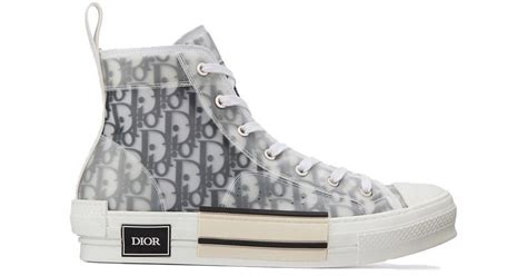 Dior high top oblique shoes